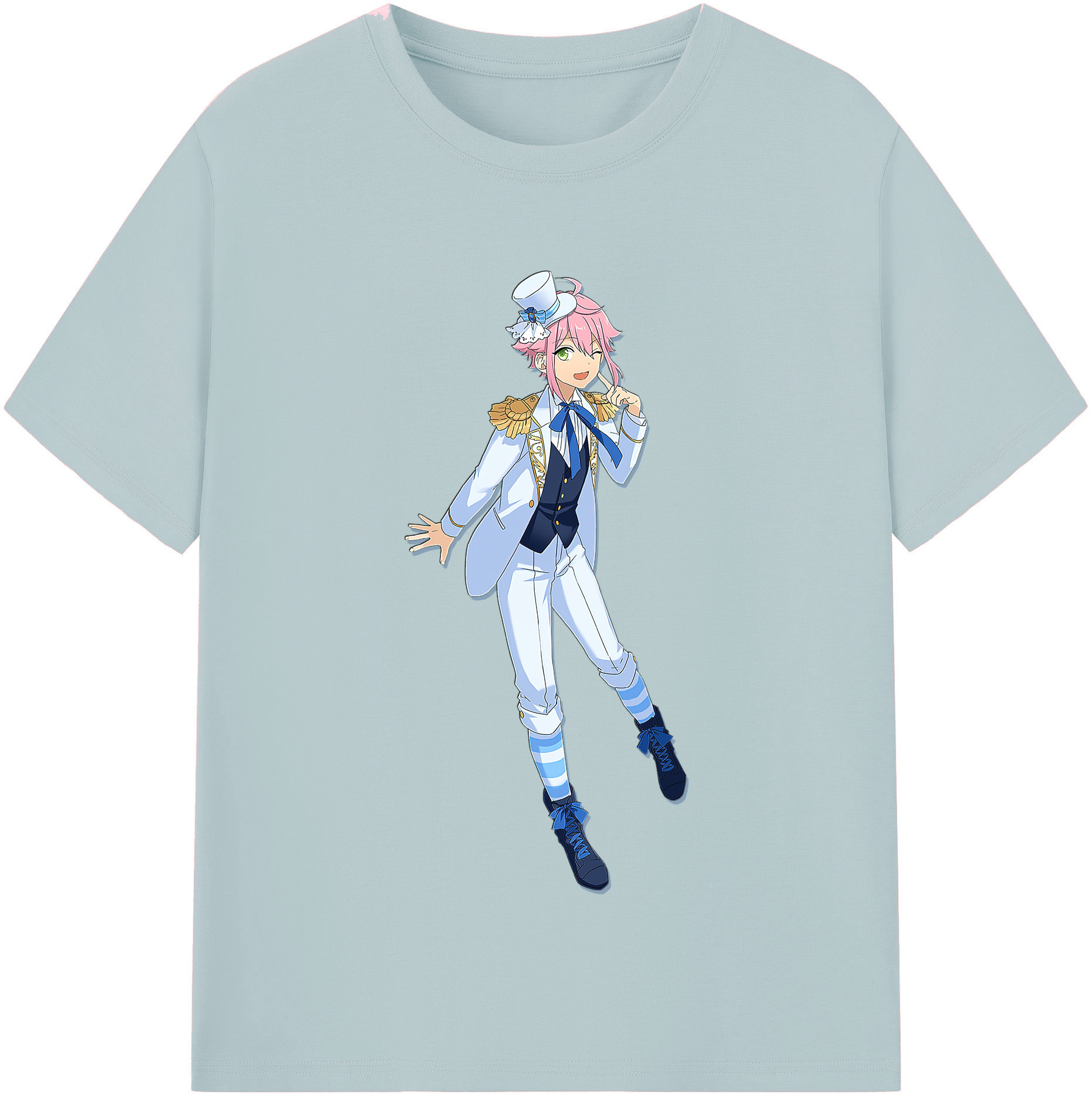 （画像用） あんさんぶるスターズ! Ensemble Stars 綿100％半袖Tシャツ（フロントプリント）